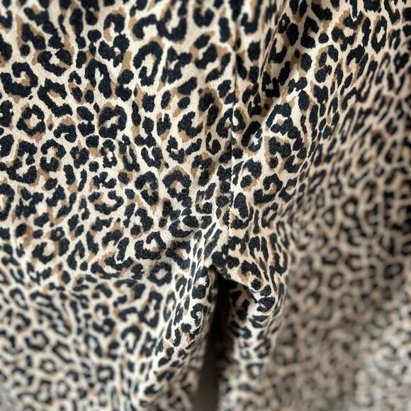 J Crew XS Leopard Print Leggings Women/Girls with stretch. - Picture 4 of 6